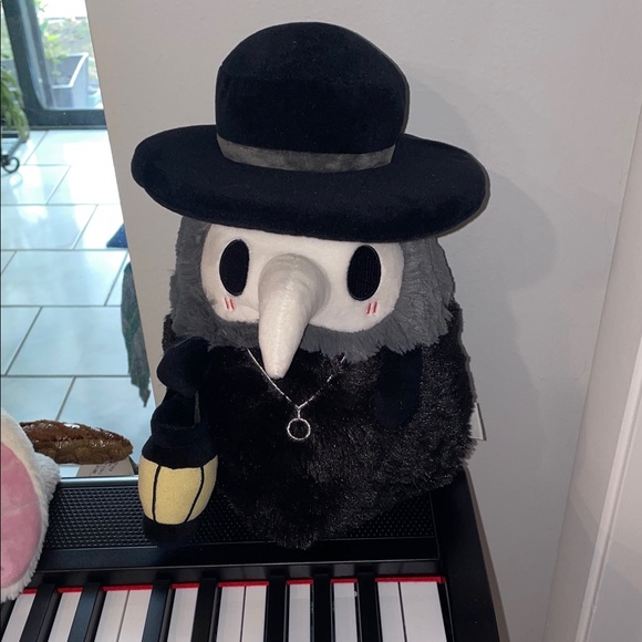 Plush Toy with Hat and Lantern - Picture 2 of 2